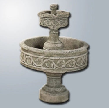 Giannini Garden Paestum Two Tier Fountain